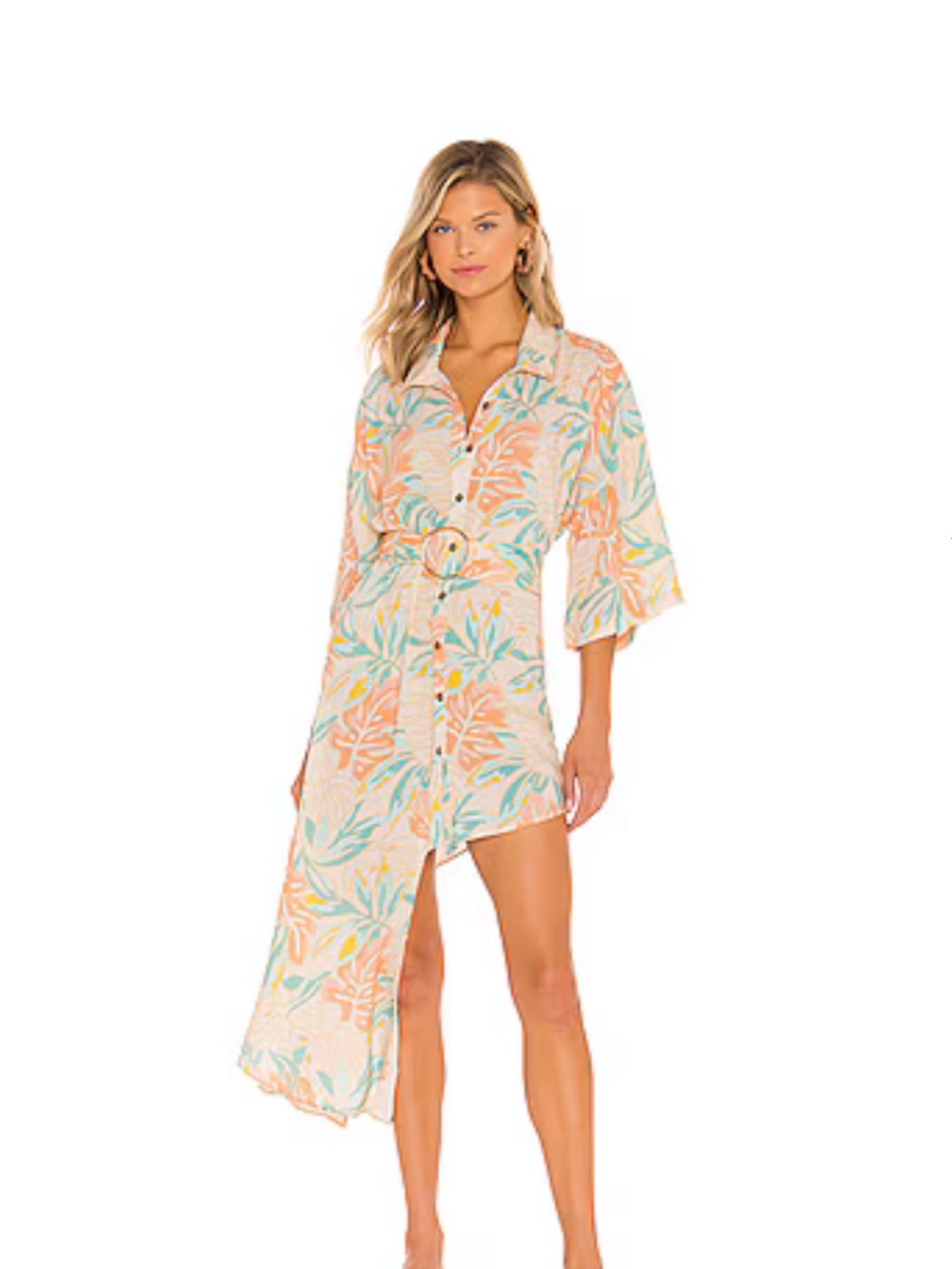New Tropical Print Beach Resort Dress Jen’s Pirate Booty